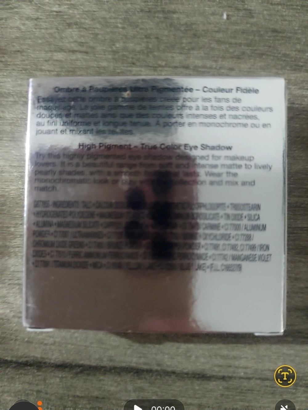 LANCOME Color Design Eyeshadow In 107 WAIF (Matte) Full Size New In Box RARE - Picture 2 of 4